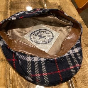 🔥 RARE FIND Burberrys Vintage Newsboys Hat 100% Wool Made in England